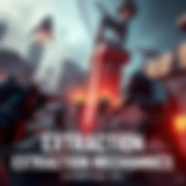 Extraction mechanics in Tarkov and Arc Raiders A split-screen view showing players in Tarkov and Arc Raiders engaged in extraction scenarios, highlighting the different mechanics and environments.