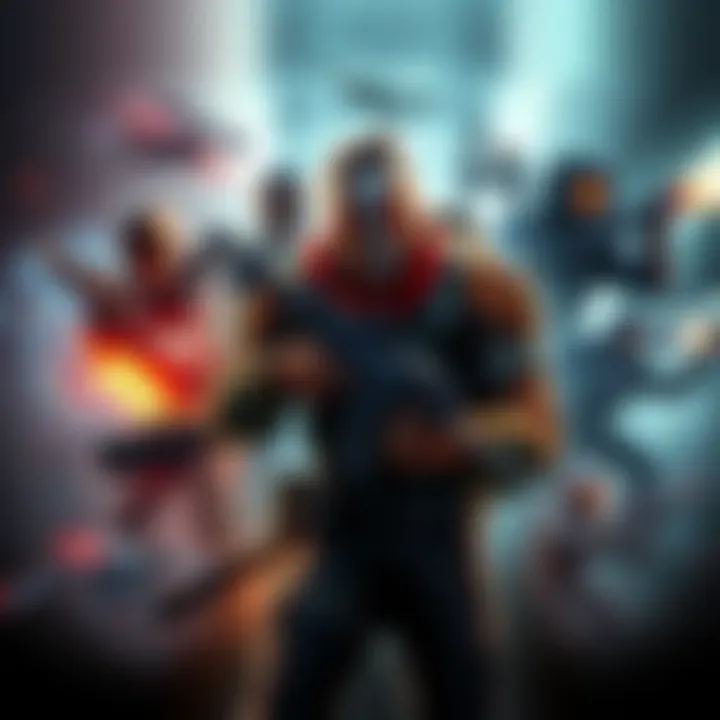 Extraction Shooter Games Various characters and scenes from extraction shooter games on PC, showcasing action and intense gameplay.