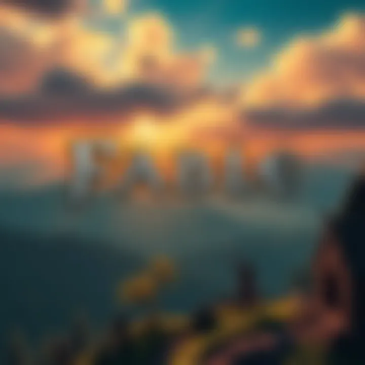 A promotional poster featuring the logo of Fable with a fantasy landscape in the background, showcasing excitement for the game's upcoming 2026 release.