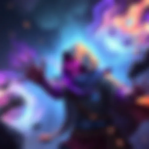 A new Mage card called Faceless Enigma showcasing its unique abilities in a vibrant design