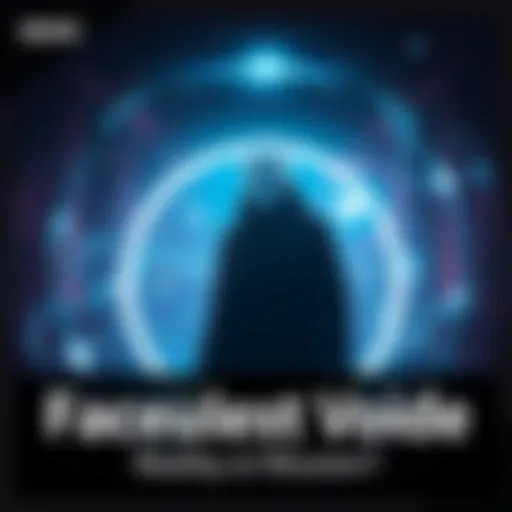 Faceless Void using Chronosphere Faceless Void stands in a glowing sphere, with time appearing to freeze around him, while a background hints at a cosmic scene