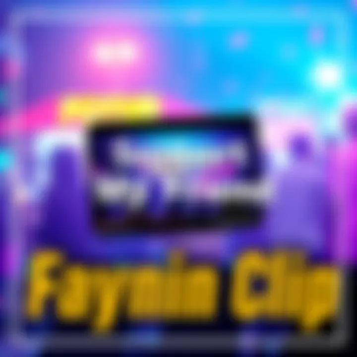 A poster showing a YouTube thumbnail of a Fafnir clip with vibrant colors and the text 'Support My Friend' prominently displayed.