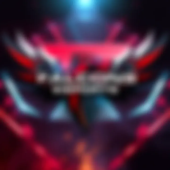 Falcons Esports logo with a Dota 2 background, signaling their exit from the game.
