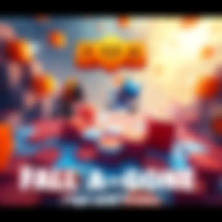 Players competing in a challenging Hex-a-gone level in Fall Guys, jumping between hexagonal tiles to avoid falling off