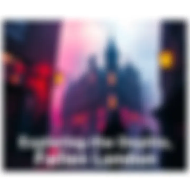 A captivating view of a mysterious street in Fallen London, blending dark architecture with hints of adventure.