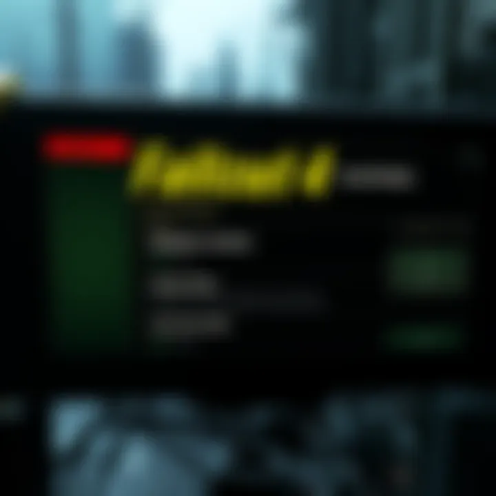A screenshot of the Fallout 4 settings menu showing graphics options for improving frame rate