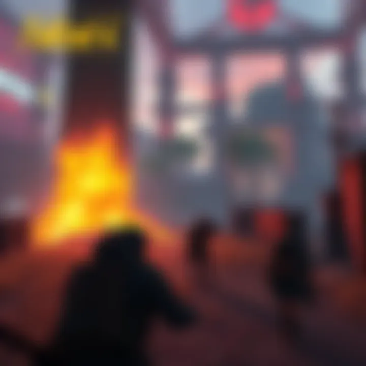 Fallout 4 Gameplay Scene A player exploring the post-apocalyptic world of Fallout 4, showcasing its environment and character actions.