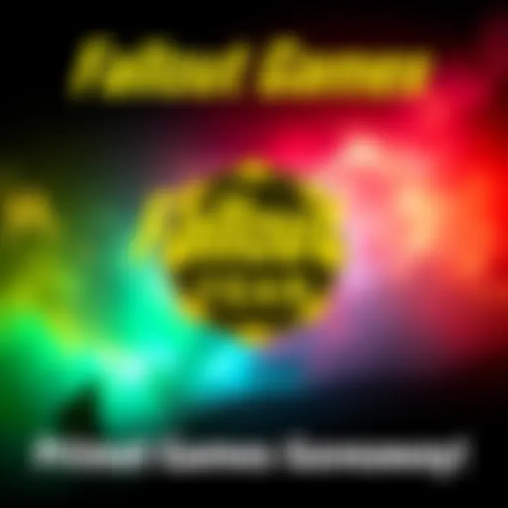 Fallout Games Giveaway Promotional graphic for Prime Gaming featuring Fallout 3, New Vegas, and Fallout 76 with gaming icons