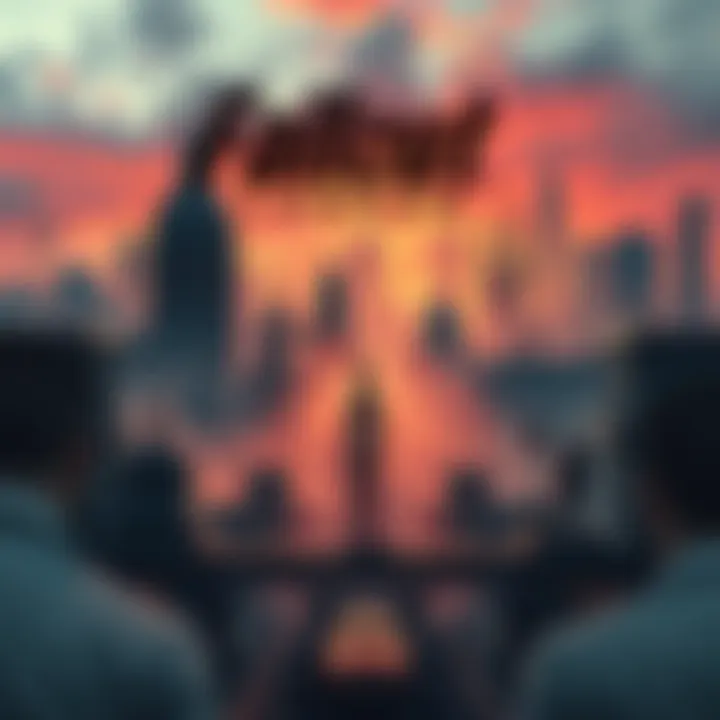 Cover art for Fallout: London showing a post-apocalyptic cityscape with iconic landmarks and characters from the game