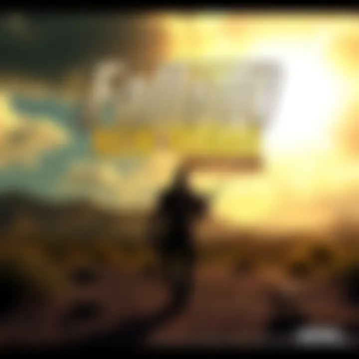 Cover art of Fallout New Vegas Ultimate Edition showing a post-apocalyptic landscape with a lone character in the foreground, emphasizing adventure and survival.
