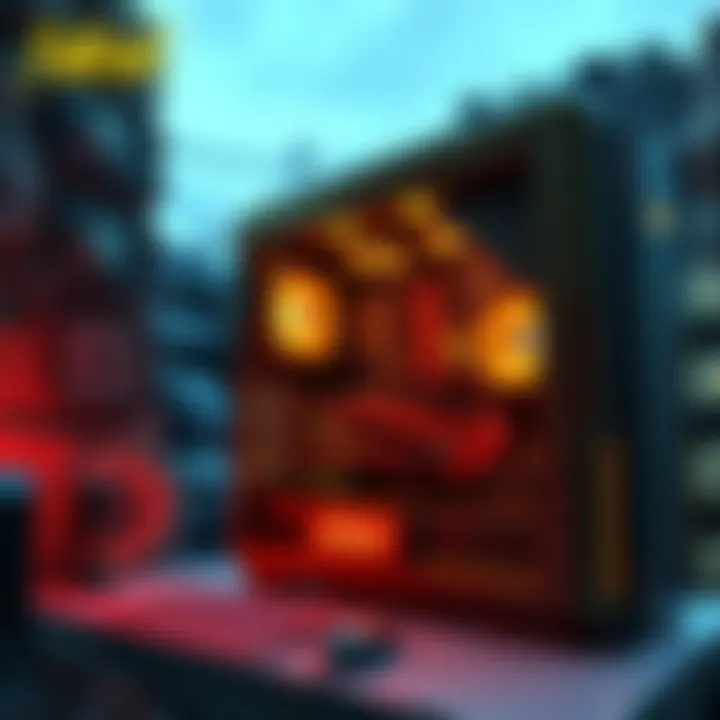 Fallout Vault-Tec Themed PC Build A custom Fallout Vault-Tec themed PC inside a Montech King 95 case, featuring an Intel i7 CPU, RX 6800 GPU, and unique 3D printed designs.