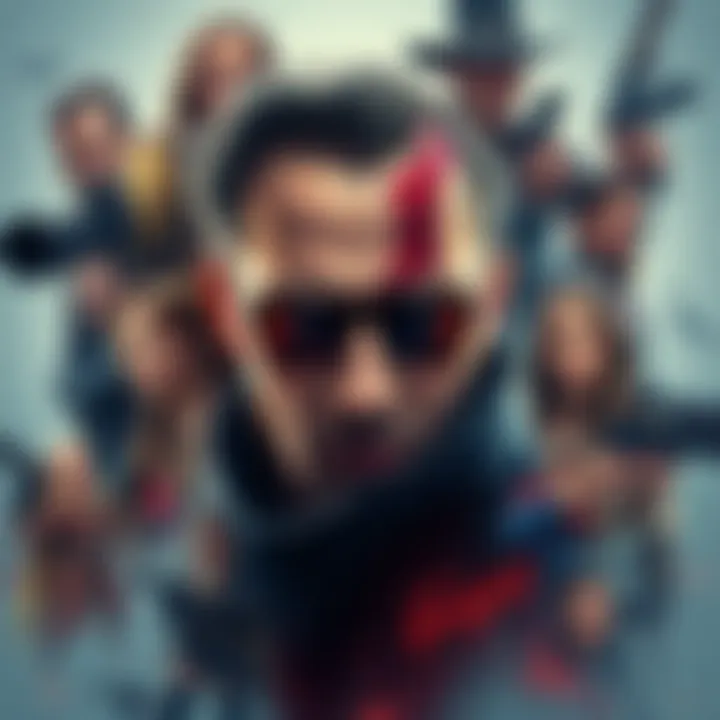 A collage of iconic characters from various films and books, showcasing their similarities and common traits.