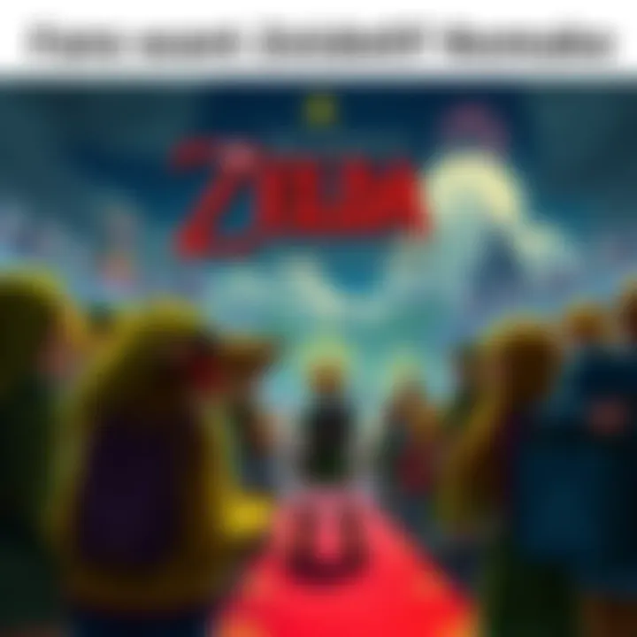 A group of fans discussing their hopes for a remake of The Legend of Zelda: Ocarina of Time, featuring visuals of Zelda and various scenes from the game.