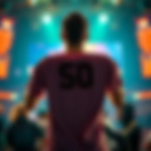 A fan proudly showing off a shirt that sold over 5,000 units after a stream break