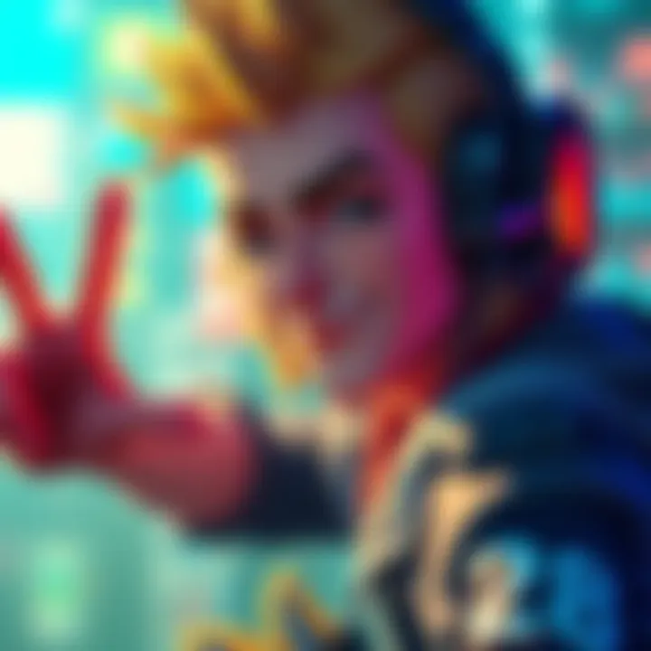 Vibrant fan art featuring a character inspired by an online community, showcasing creativity and passion from fans.