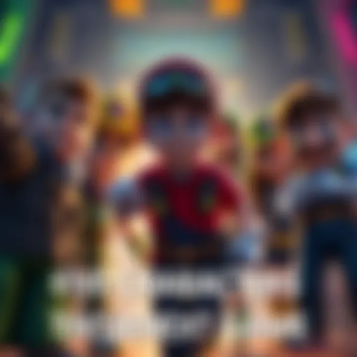 Fan art of five iconic game characters together Five beloved game characters reunite, facing forward with excitement, hinting at a new adventure in a vibrant setting