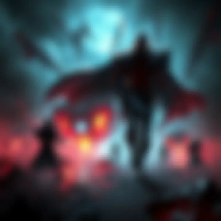 Art piece showing dark themes from the Marathon Trilogy, featuring characters and elements inspired by the original games.