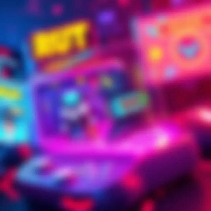 A vibrant graphic showcasing the latest fan-made ROM with unique features, captivating the gaming community.