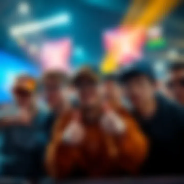 Fan Reactions to Latest Skin Release A group of fans expressing disappointment and frustration over the new skin design, with some showing thumbs down and frowning faces.