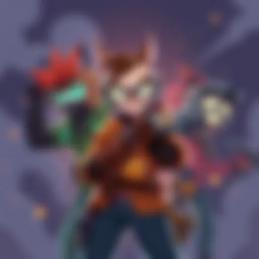 Fanart showing Keens illustrated in the comic style used by Valve, featuring vibrant colors and dynamic poses.