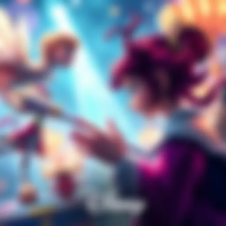 Colorful fanart showcasing characters and themes from Disney's upcoming movie Wish