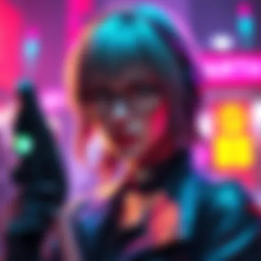 Artistic depiction of Kate Marsh, showcasing her character with vibrant colors and detail