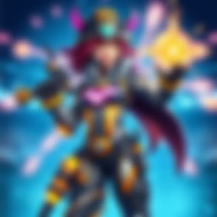 A detailed view of a homemade character design for Stadium Tracer, showcasing her unique powers and items, created by a fan in 13 hours.