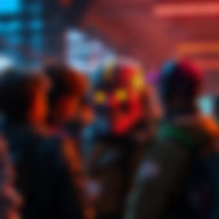 Group of gamers discussing the missing Captain Jacobson mask in a gaming forum