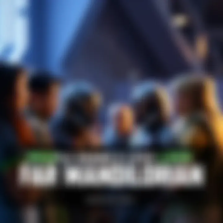 Group of people talking about their favorite characters from the Mandalorian series