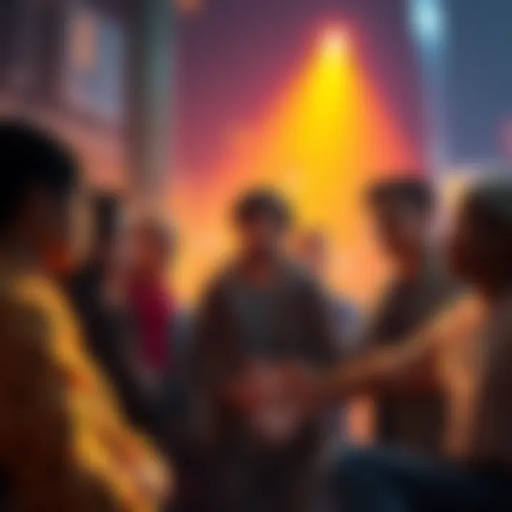 A group of fans engaged in a lively discussion about their expectations for character dialogue in the upcoming game series