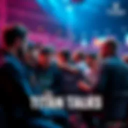 Fans Discuss Titan Talks Features A group of fans sharing ideas about desired features in Titan Talks, highlighting skins, god reveals, and developer insights.