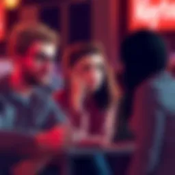 A group of fans sharing opinions about who should replace Bonnie in 400 Days Season 2, featuring characters Vince, Wyatt, Russel, and Shel.