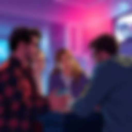 A group of people sharing ideas about what they want in video game movie adaptations