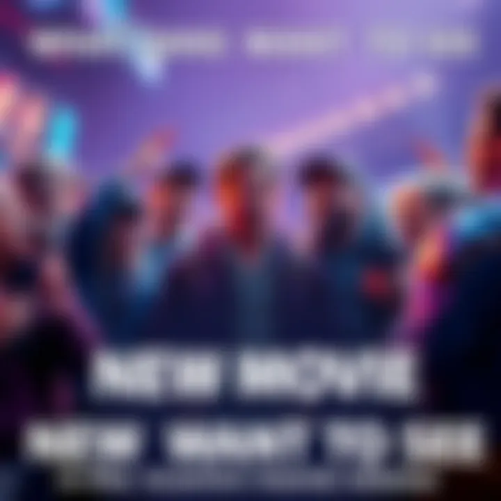 Group of fans sharing ideas about the new movie release and expressing their hopes for character development and plot twists