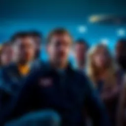 Group of fans discussing missing scenes from the Safe House episode with puzzled expressions