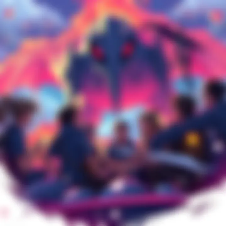 A group of fans sharing strategies for defeating gogmazios in a game, focusing on using a lance to block supernova attacks and discussing elemental checks.