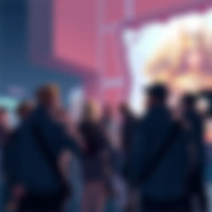 Fans React to New Ascendace Game A group of fans discussing their concerns about the quality of the new Ascendace game, looking at character designs and game features on a screen.