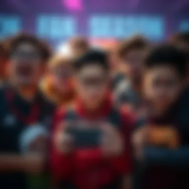Group of fans looking upset about the lack of new seasons for their favorite game, holding game merchandise