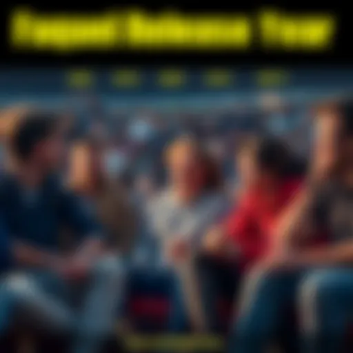 Fans Discuss Sequel Release Year A group of fans sitting together, discussing and sharing ideas about the anticipated year for a movie sequel release