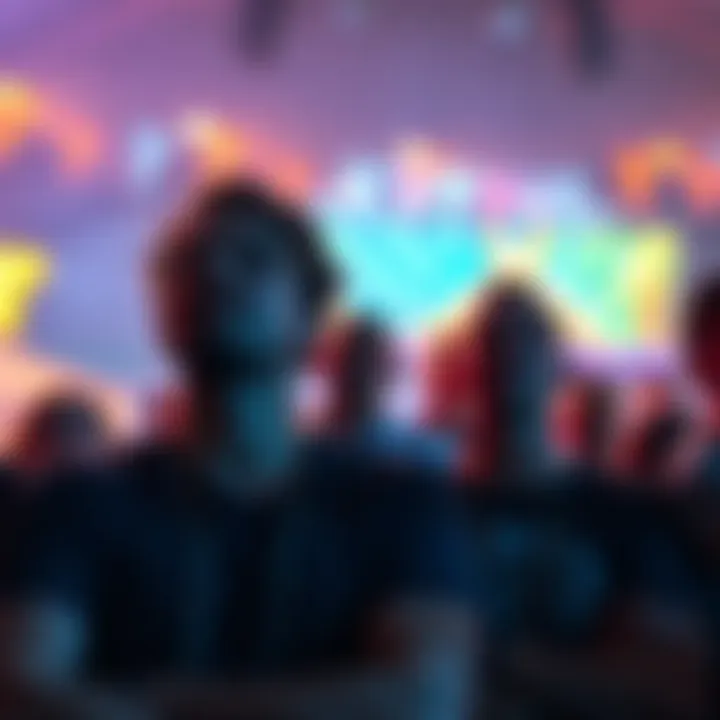 A group of fans expressing disappointment and concern about the cancellation of this year's Estival event.