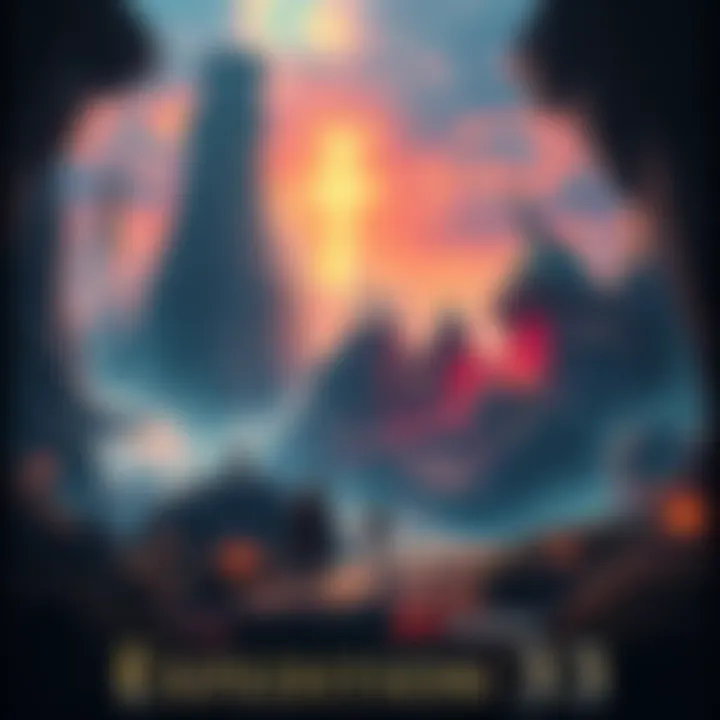 A vibrant fantasy world with magical landscapes and mystical creatures from Expedition 33.