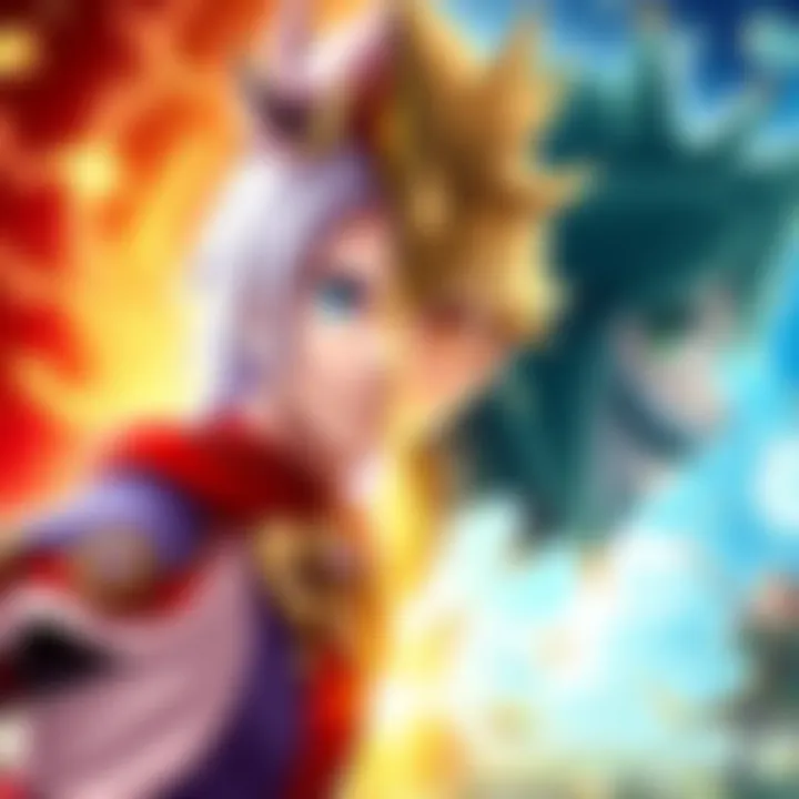 A split image showcasing characters from Fantasy Life I on one side and Rune Factory on the other, highlighting their different styles and gameplay elements.