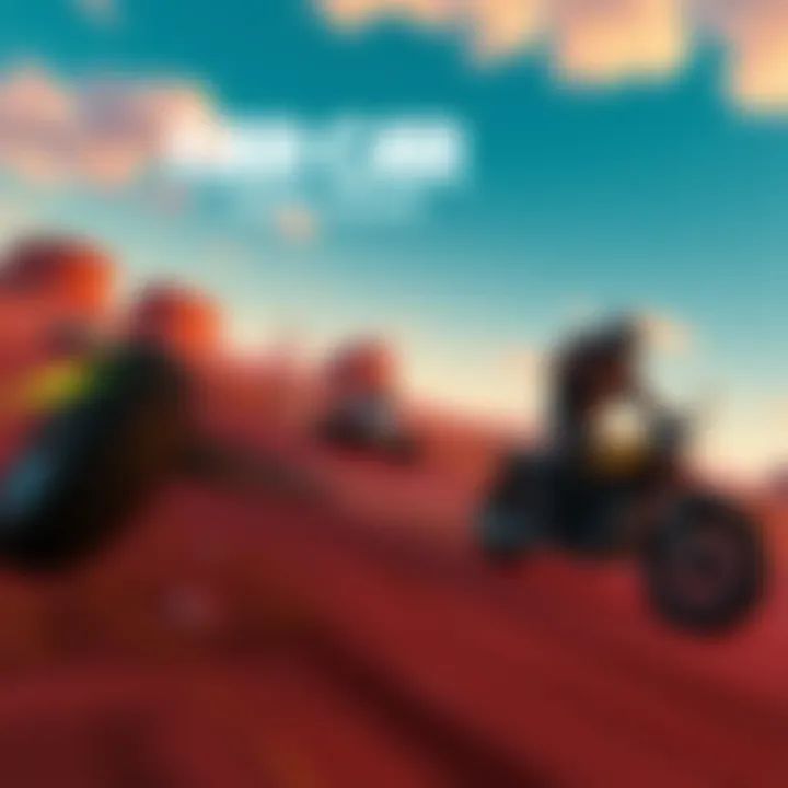 Far Car New Dawn Gameplay Scene A scene showing action-packed gameplay from Far Car New Dawn with vibrant graphics and engaging characters on a mission.