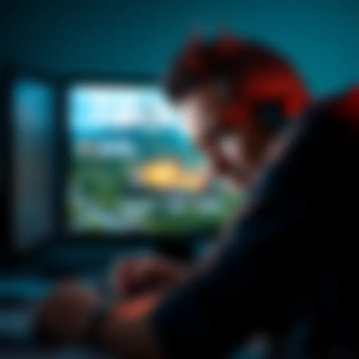 A frustrated gamer looking at a computer screen displaying activation error for Far Cry 4.
