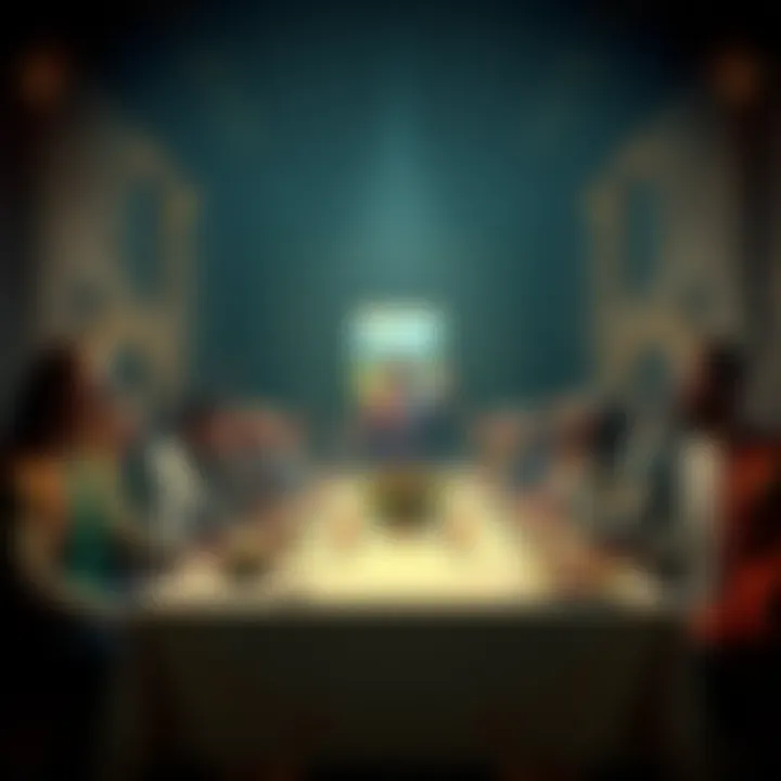 Scene in Far Cry 5 resembling The Last Supper John Seed and companions gather around a table in a scene from Far Cry 5, mirroring The Last Supper painting