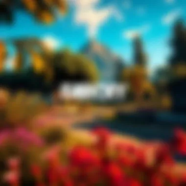 A lush outdoor environment showcasing vibrant lighting effects and realistic shadows, inspired by the Far Cry game.