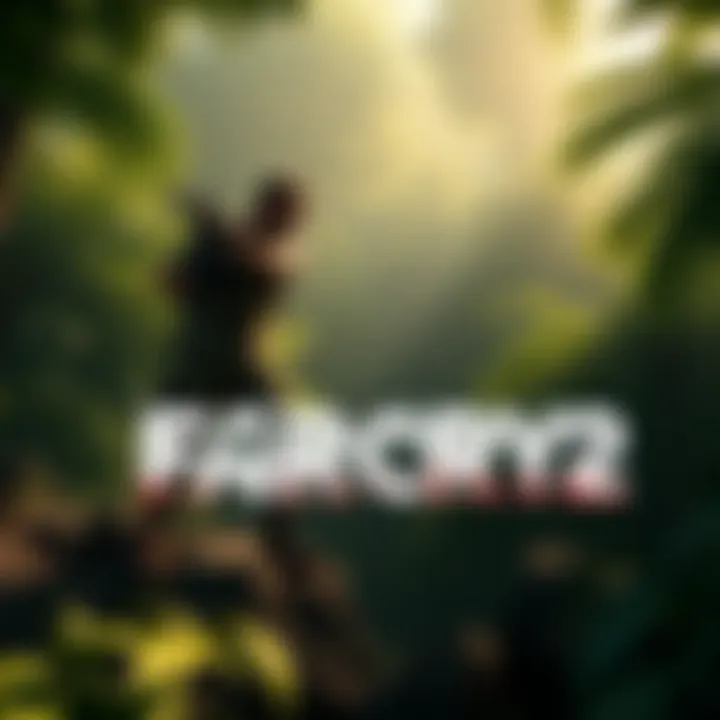 A soldier navigating through a dense jungle environment in Far Cry 2, showcasing realistic graphics and immersive gameplay.