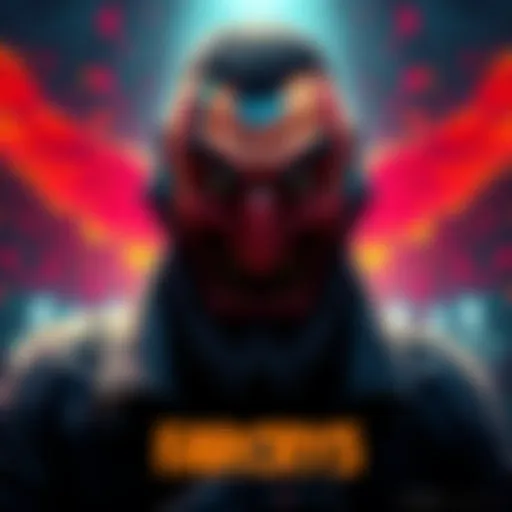 A captivating scene from Far Cry 5's introduction showcasing the main villain with dynamic music elements in the background.