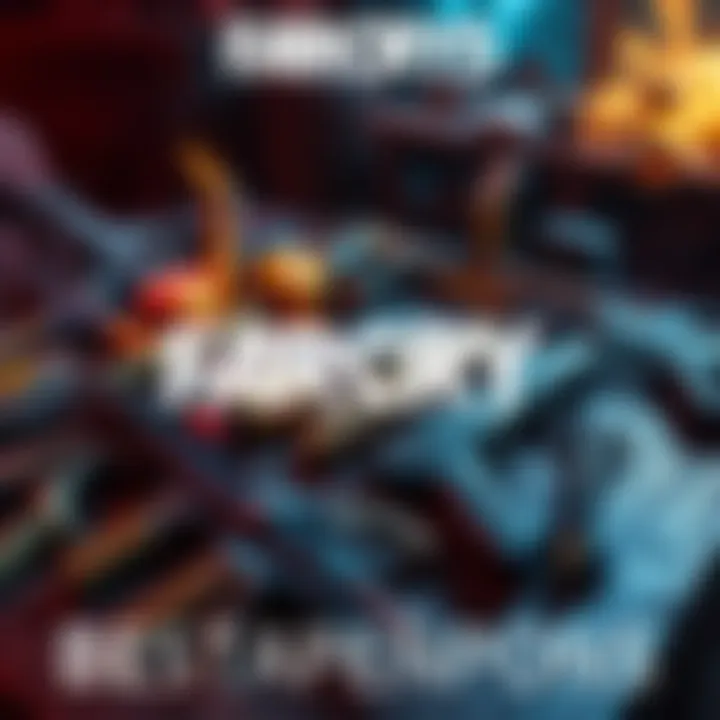 Various weapons available in Far Cry 5 including guns and explosives on a table