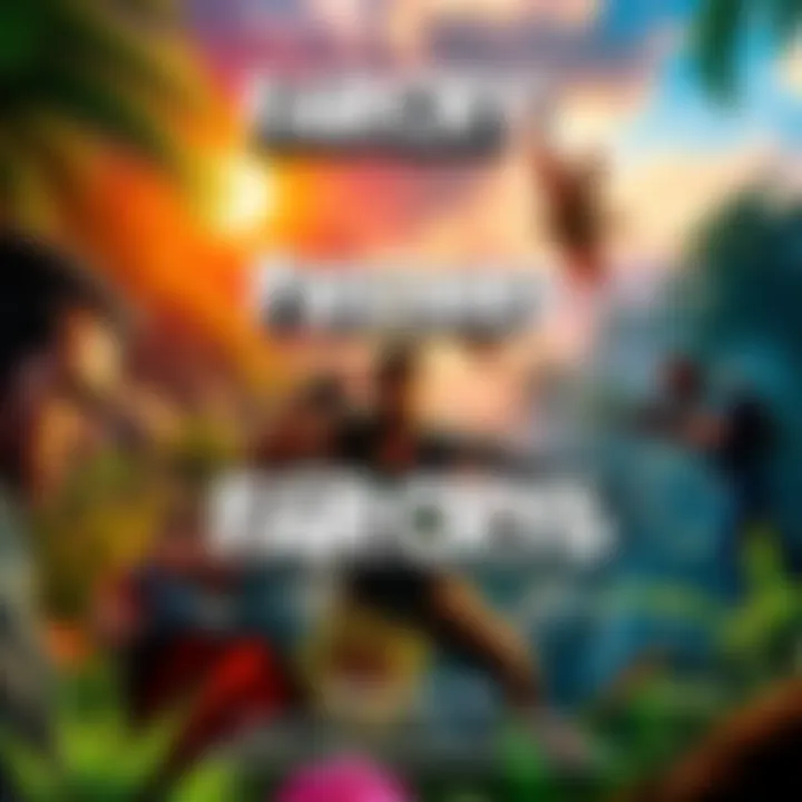 Cover of Far Cry 6 showing a vibrant jungle scene with characters and weapons